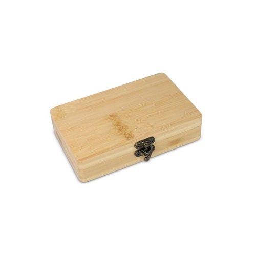 Set d'outils de 13 pièces dans une boîte en bambou FSC - 2