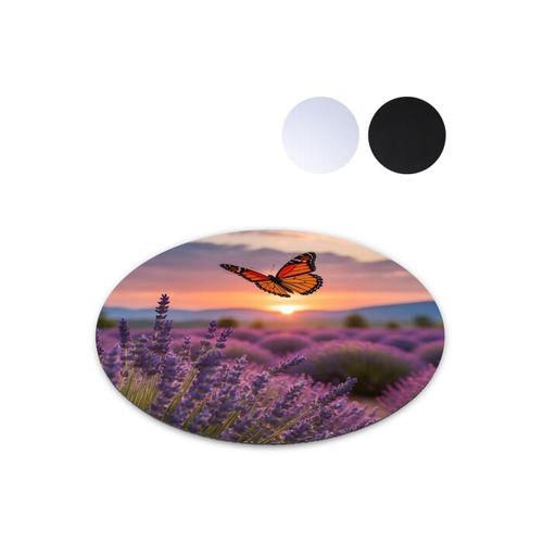 Tapis de souris rond à sublimation 20 cm - 1