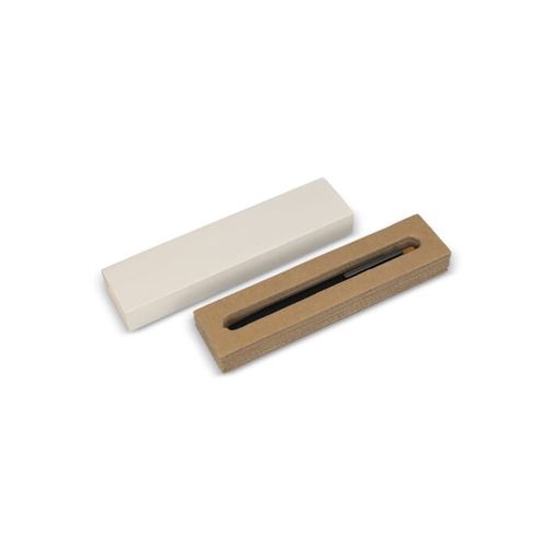 Scatola per penne riciclata dal cartone del latte, 1 penna