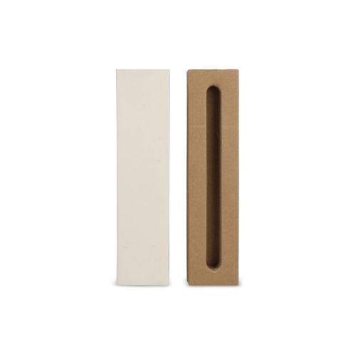 Scatola per penne riciclata dal cartone del latte, 1 penna