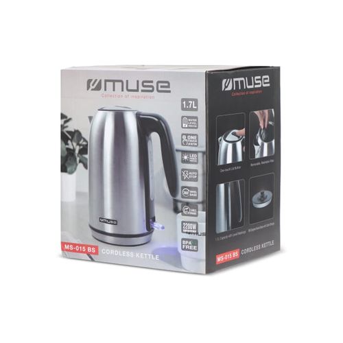 MS-015|Bouilloire Muse Acier inoxydable - 5