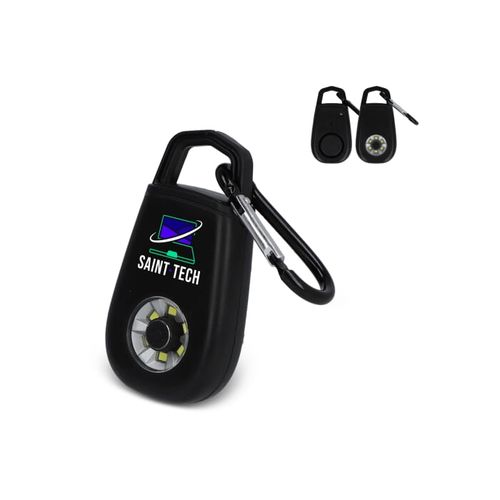 Alarme personnelle lampe à clé matériaux recyclés - 1