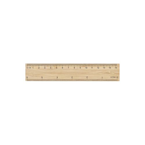 Règle en bambou 15cm - 2
