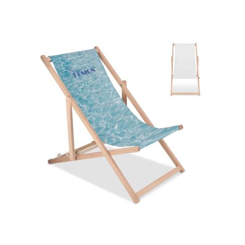 Chaise de plage pliante sublimation