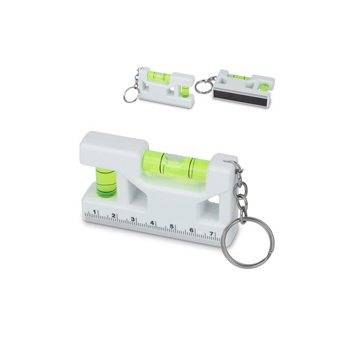 Mini porte-clés niveau à bulle personnalisé