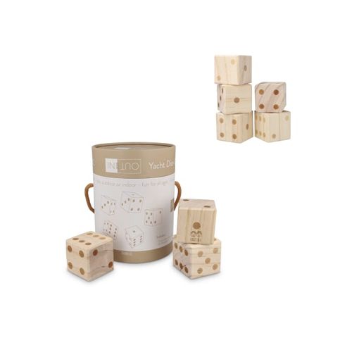 Jeu de dés géant en bois InSide Out