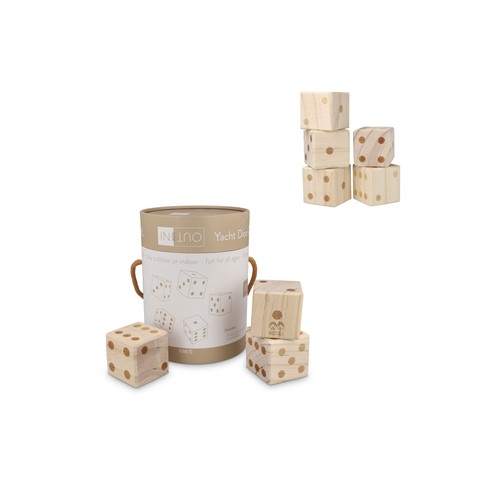 Jeu de dés géant en bois InSide Out personnalisé
