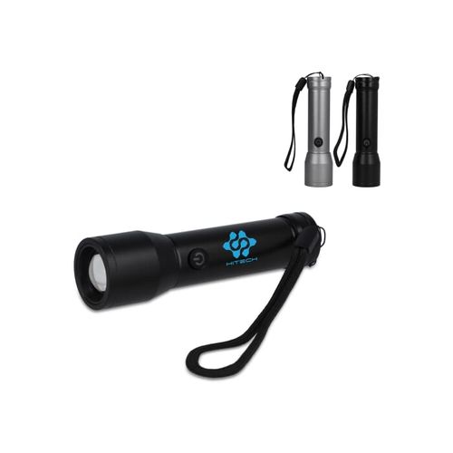 Torche rechargeable en aluminium recyclé IPX4