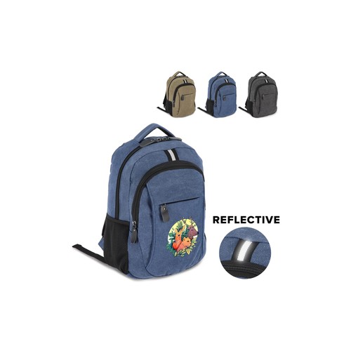 MOCHILA DE LONA DE ALGODÓN RECICLADO HARPER