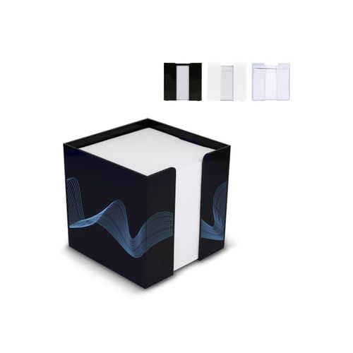 Bloc de papier dans un bac à cubes 10x10x10cm - 1