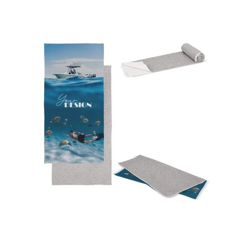 Serviette à séchage rapide R-PET 70 x 140 cm sublimation