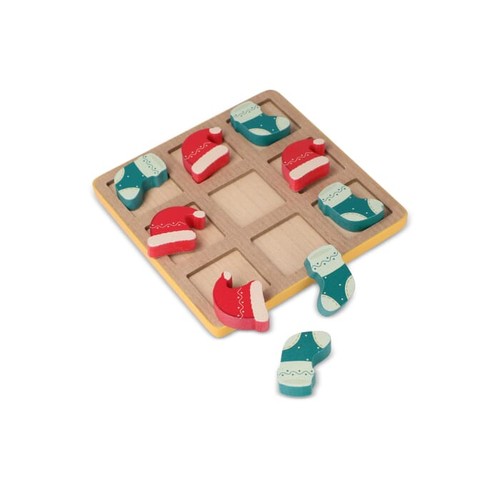 InSideOut FSC Tic-tac-toe de Noël en bois - 2
