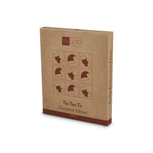 InSideOut  Tic-tac-toe de Noël en bois - 4