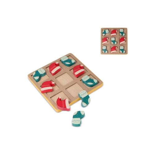 InSideOut  Tic-tac-toe de Noël en bois - 1
