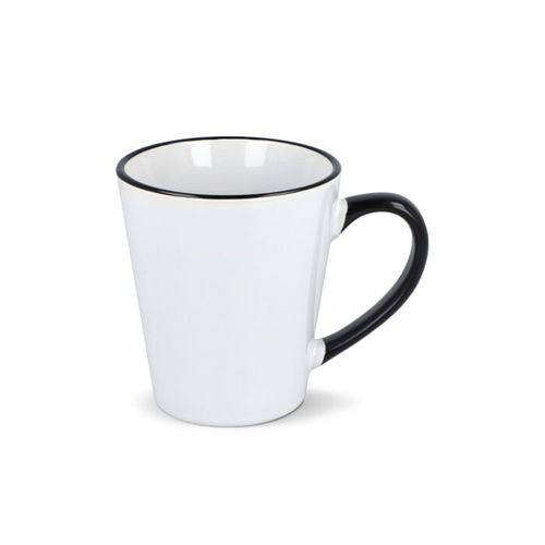 Mug subli Melbourne bord & anse colorés 300ml - 2