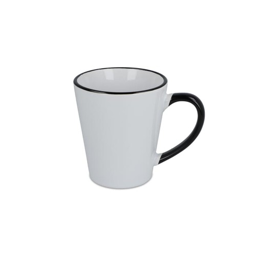Mug subli Melbourne bord & anse colorés 300ml - 2