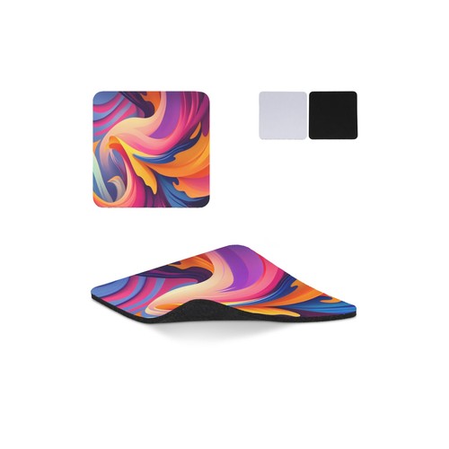 Dessous de verre carré personnalisé pour sublimation