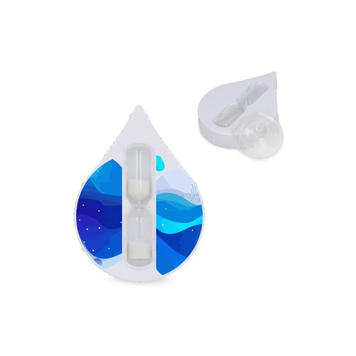 Minuterie de douche Goutte d'eau - 5min - 1