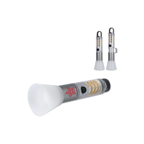 Lampe de poche multifonctionnelle en matériaux recyclés - 1