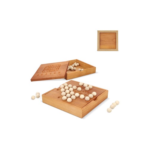 Jeu de solitaire personnalisé avec billes