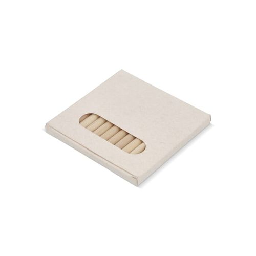 12 crayons de couleur dans une boîte en brique de lait recyclé - 3