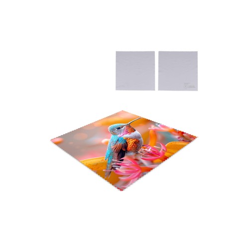 Chiffon de nettoyage en microfibre R-PET 15 x 15cm sublimation personnalisé