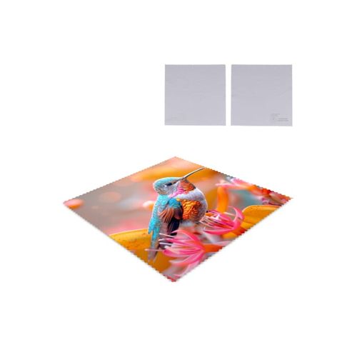 Chiffon de nettoyage en microfibre R-PET 15 x 15cm sublimation - 1