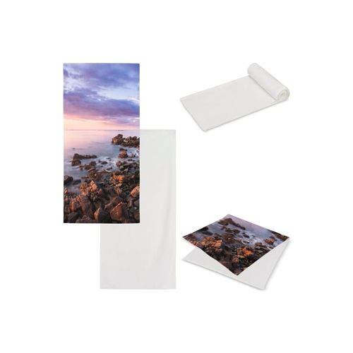Serviette double face sublimation 100 x 180 cm 400 g/m²