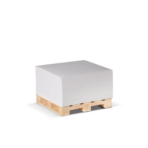 Bloc cube 10x10x5cm sur palette en bois - 2