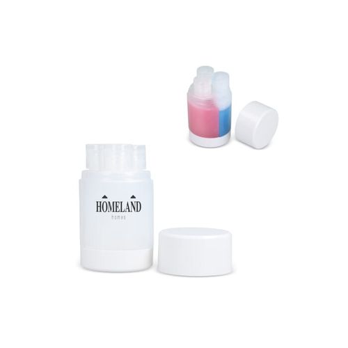 Trio de flacons de toilette de voyage
