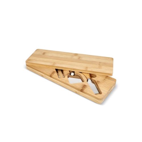 Service à fromage en bambou 3 pièces - 3