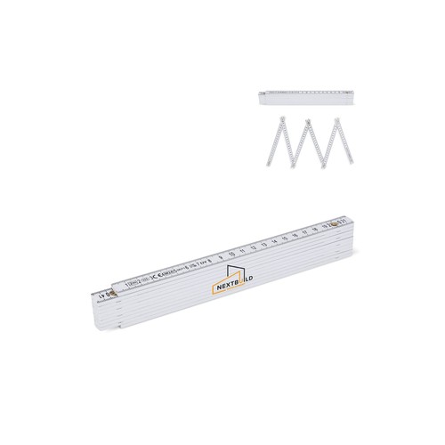 Règle pliable calibrée 2m personnalisée