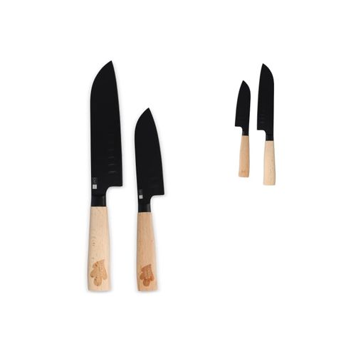 InSideOut Set de couteaux Santoku 2pc Ravn