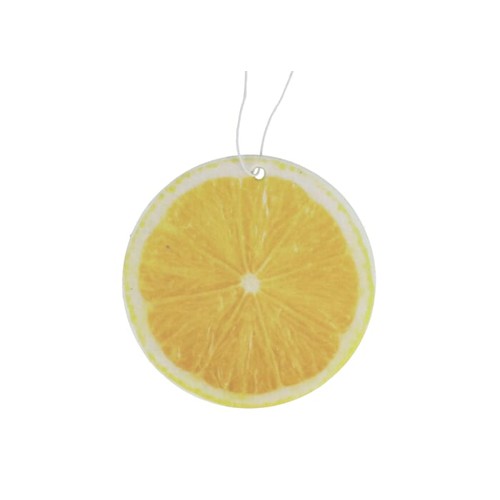 Désodorisant de voiture rond au parfum de citron - 2