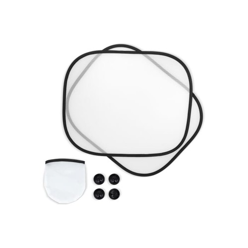 Pare-soleil pour fenêtre de voiture, set de 2 avec pochette sublimation - 2