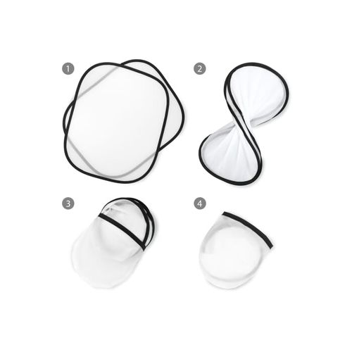 Pare-soleil pour fenêtre de voiture, set de 2 avec pochette sublimation - 6