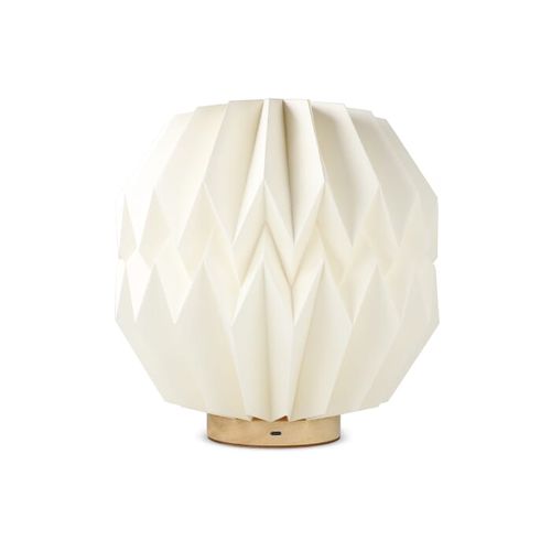Lampe LED en papier pliable Coollux Luna 25cm, inspirée de l'Origami - 3