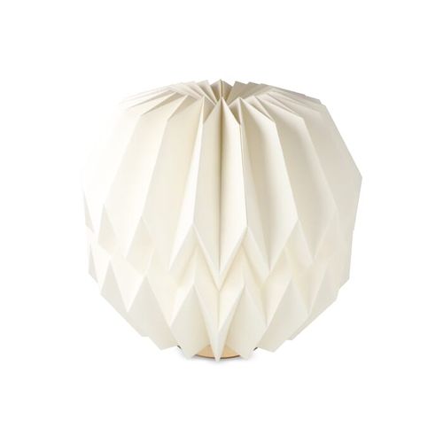 Lampe LED en papier pliable Coollux Luna 25cm, inspirée de l'Origami - 6