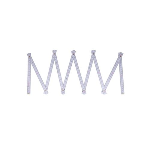 Règle pliante en bois 2m premium peinte - 2