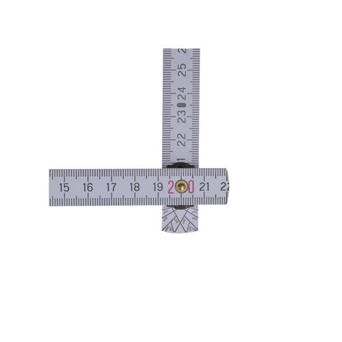 Règle pliante en bois 2m premium peinte - 4