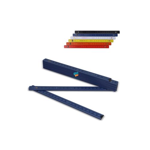 Règle pliante en bois 2m premium peinte - 1