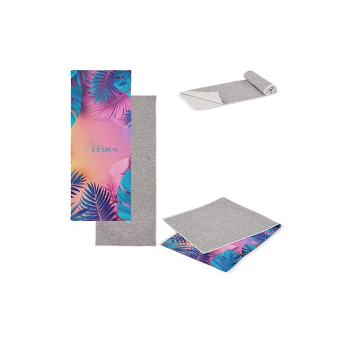 Serviette à séchage rapide R-PET 30x80cm sublimation personnalisée