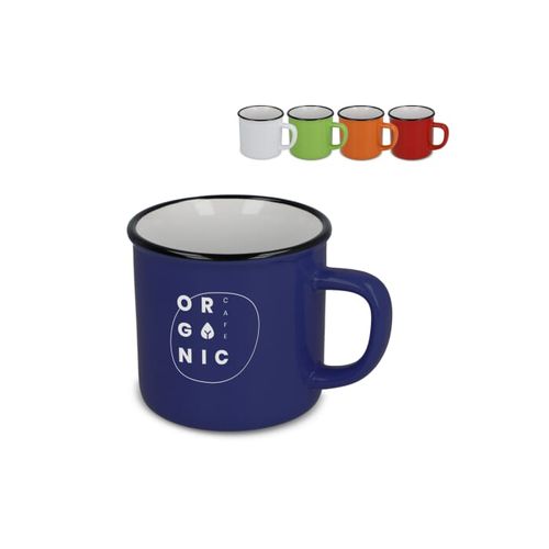 Tasse en céramique style émail 280ml - 1