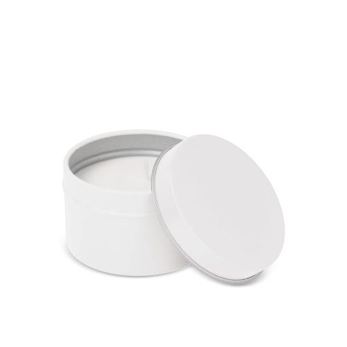 Bougie parfumée à base de plantes Kirtan dans une grande boîte en métal recyclé - 4