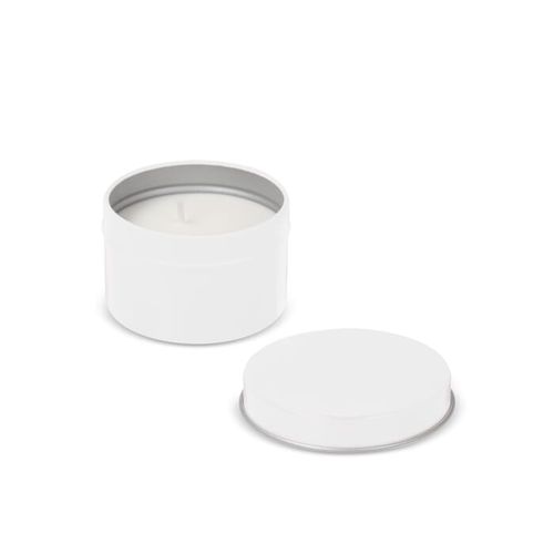 Bougie parfumée à base de plantes Kirtan dans une grande boîte en métal recyclé - 3