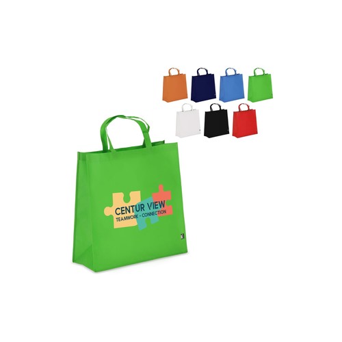 R-PET Sac de transport non tissé personnalisé 45 x 18 x 45cm 75g/m²