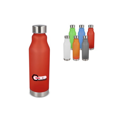 Bouteille R-PET givrée 600ml personnalisée