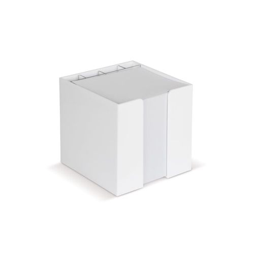 Bloc de papier 10x10x10cm dans une boîte cubique avec compartiments - 2