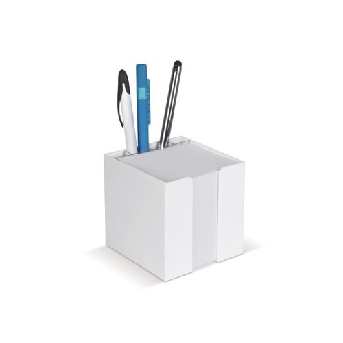 Bloc de papier 10x10x10cm dans une boîte cubique avec compartiments - 8
