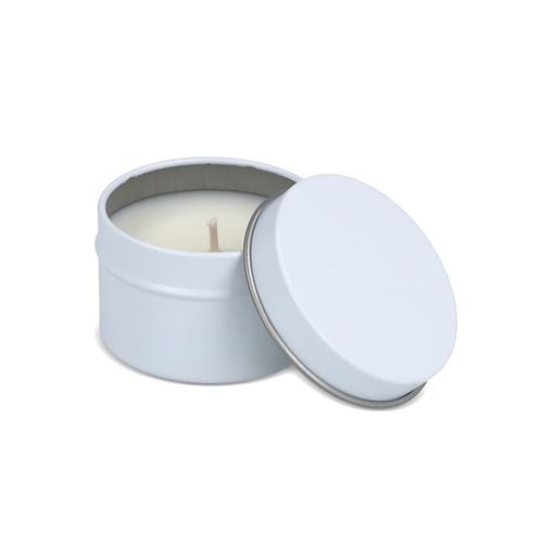 Bougie parfumée à base de plantes Dhyana en étain recyclé - 3